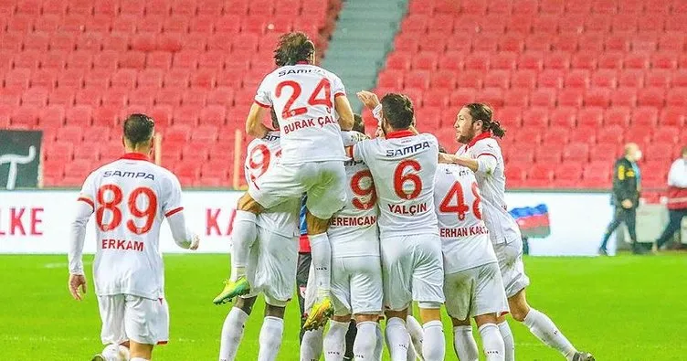 Samsunspor ilk yarıyı galibiyetle kapattı!