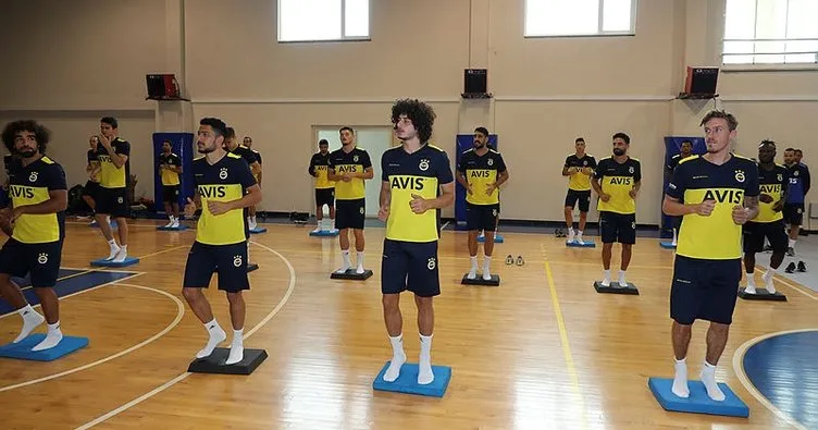 Fenerbahçe denge, dayanıklılık ve kuvvet çalıştı