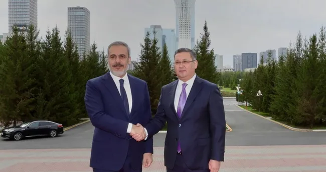 Bakan Fidan’dan Kazakistan’da önemli temaslar… Bakan Fidan’dan Kazakistan’da önemli temaslar…