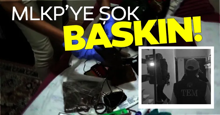 MLKP Terör örgütüne baskın
