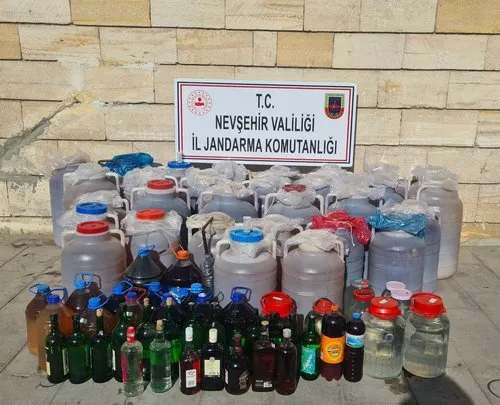 Jandarma Yuzlerce Litre Kacak Icki Ele Gecirdi Son Dakika Haberler