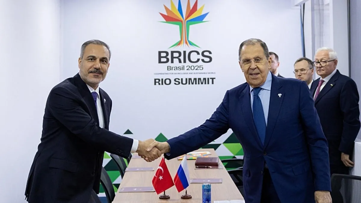 Bakan Fidan, Rus mevkidaşı Lavrov ile görüştü! İşte ele alınan konular