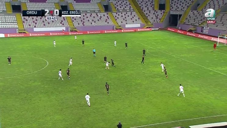 GOL İZLE | Orduspor 1967 3-0 Kdz. Ereğli 1980 (Gökberk Efe)