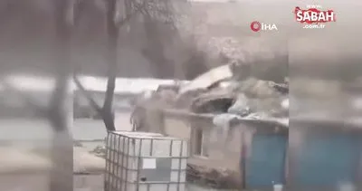 Elazığ’da misket büyüklüğünde dolu yağdı | Video