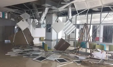 Çerkezköy Devlet Hastanesi’nin çöken tavanı 1 milyon liraya yenilenecek