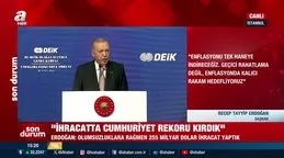 Cumhurbaşkanı Erdoğan Ustalara Saygı Ödül Töreni’nde konuştu