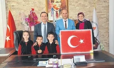 Öğrencilerden anlamlı hediye