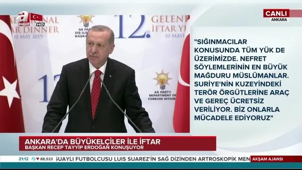 Başkan Erdoğan'dan operasyon mesajı