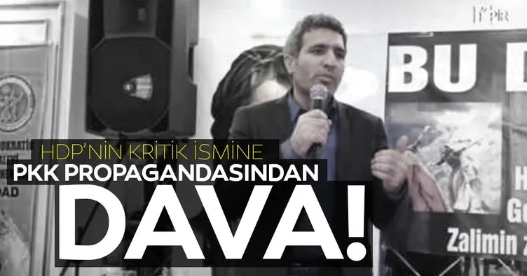 Eski HDP’li vekil Erdal Ataş’a PKK propagandasından dava