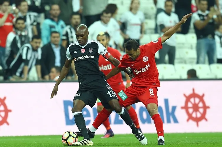 Beşiktaş-Antalyaspor maçından kareler
