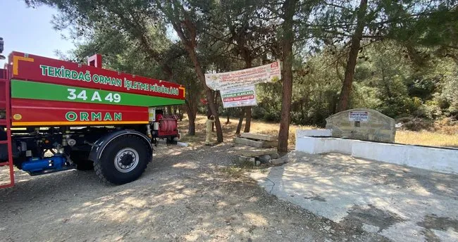 Tekirdağ Valiliği ormanlara girişi yasakladı