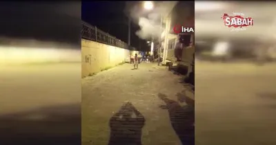 İzmir’de bir evde patlama! Panikleyen adam balkondan atladı | Video