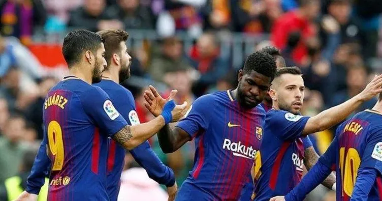 Barcelona lige rekorla döndü