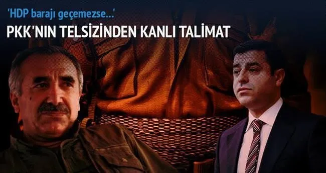 Seçmene tehdit telsize takıldı