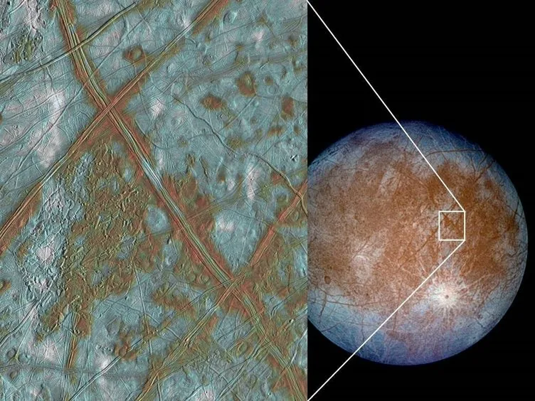 Jüpiter’in uydusu Europa’da yaşam olabilir mi? NASA’dan dikkat çeken araştırma...