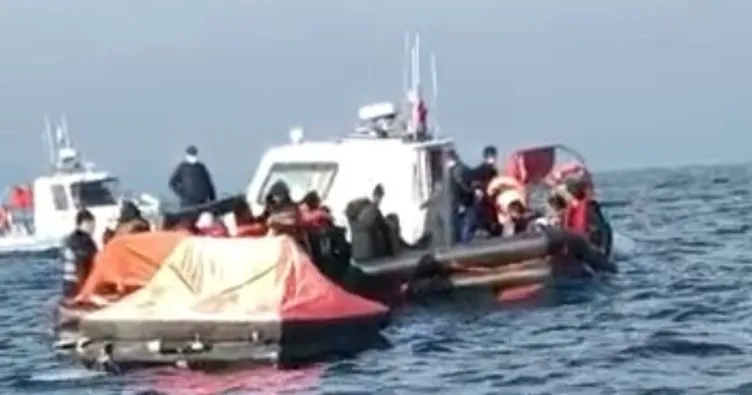 Yunanistan yine ölüme terk etti! Türk Sahil Güvenliği 46 göçmeni kurtardı