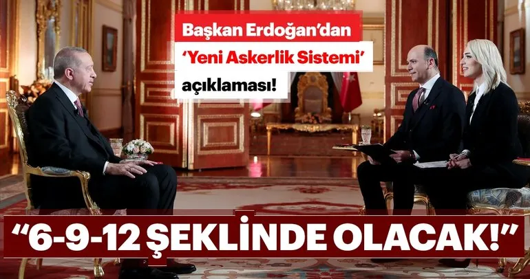 Başkan Erdoğan’dan son dakika yeni askerlik sistemi açıklaması! Tek tip askerlik ne zaman çıkacak?