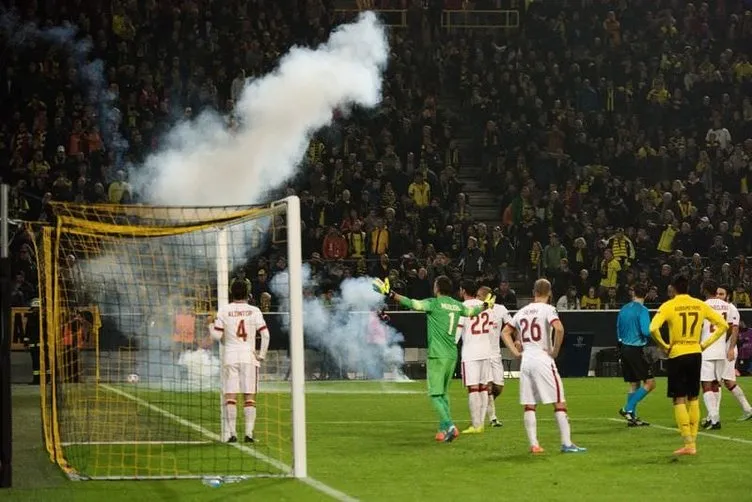 Borussia Dortmund - Galatasaray maçının fotoğrafları
