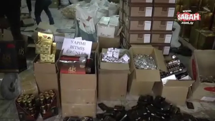 Piyasa değeri 10 milyon lira! Kaçak cinsel gıda takviyesi imalathanesine baskın | Video