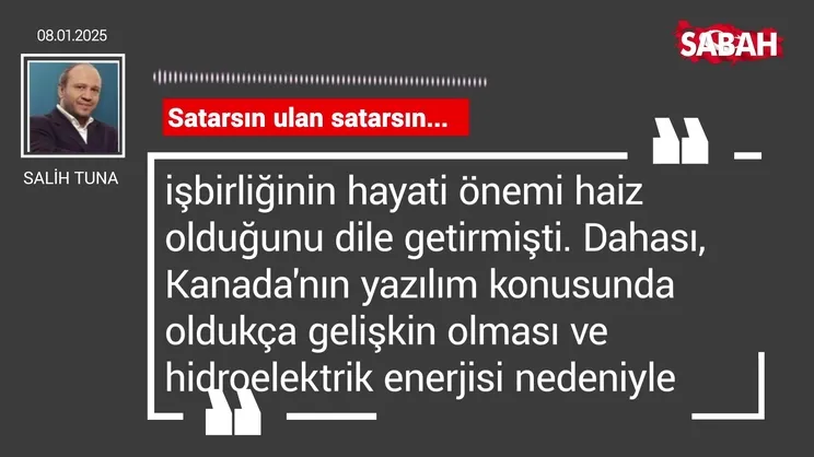 Salih Tuna | Satarsın ulan satarsın...