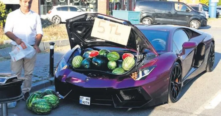 Ultra lüks karpuzcu!