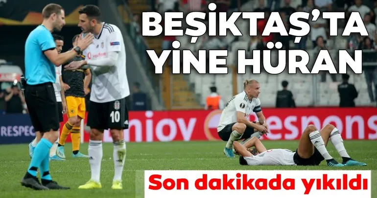 Beşiktaş’ta yine hüsran: Galibiyet hasreti 5 maça çıktı