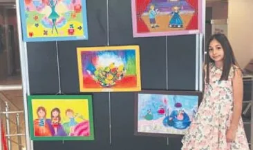 10 yıllık hayatına 3 sergi sığdırdı