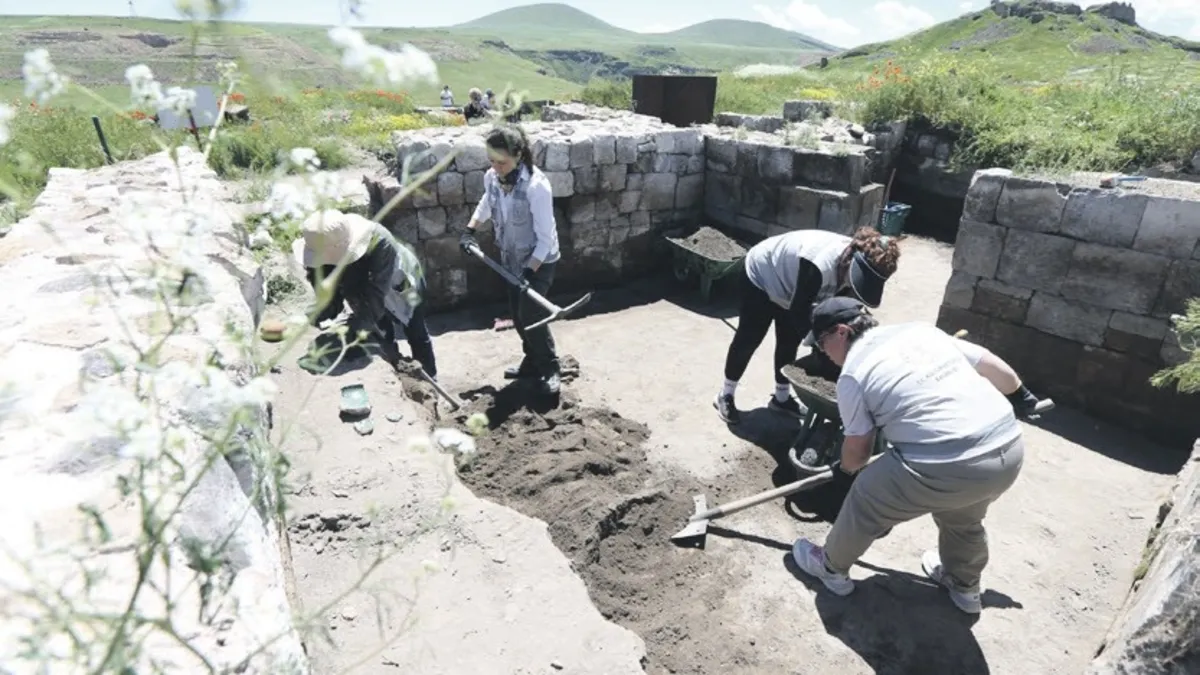 Ani’deki Selçuklu mirası günyüzüne çıkarılıyor