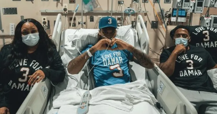 NFL maçında kalbi duran Damar Hamlin taburcu edildi