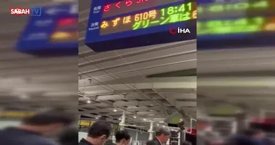 Japonya’da 5.7 büyüklüğünde deprem | Video