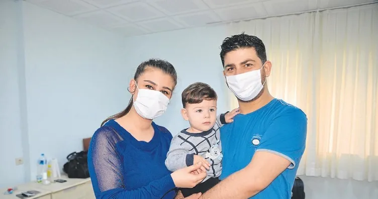 Karantina yurdunun en küçük sakını