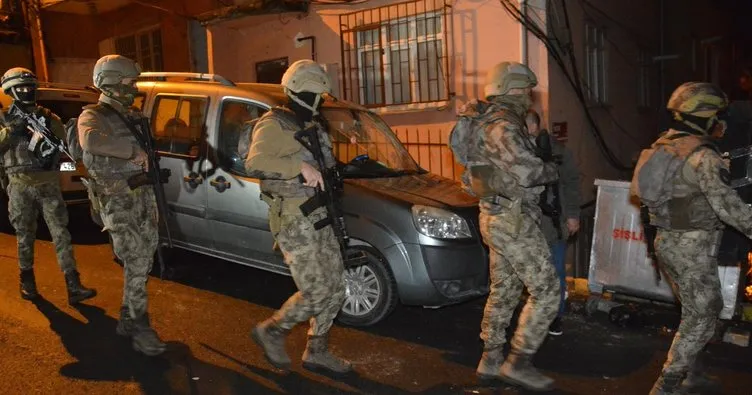 İstanbul’da zehir tacirlerine operasyon çok sayıda gözaltı