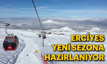 Erciyes, yeni sezona hazırlanıyor