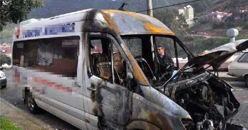 Anamur Da 4 Arac Kundaklandi Sabah