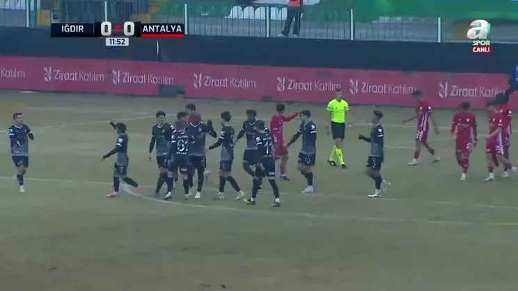 GOL | Alagöz Holding Iğdır FK 1-0 Hesap.com Antalyaspor