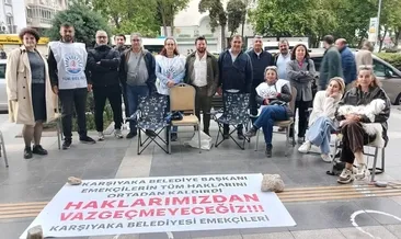 Hak arama mücadelesinde gece nöbeti
