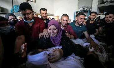 Bebek katili İsrail füzeyle vurdu! Hamile kadını 4 çocuğu ile katlettiler