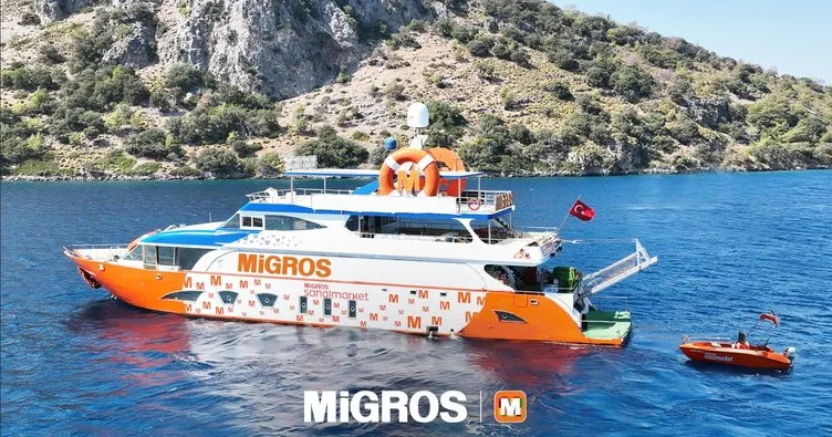 Migros Fedon’dan önce denizde