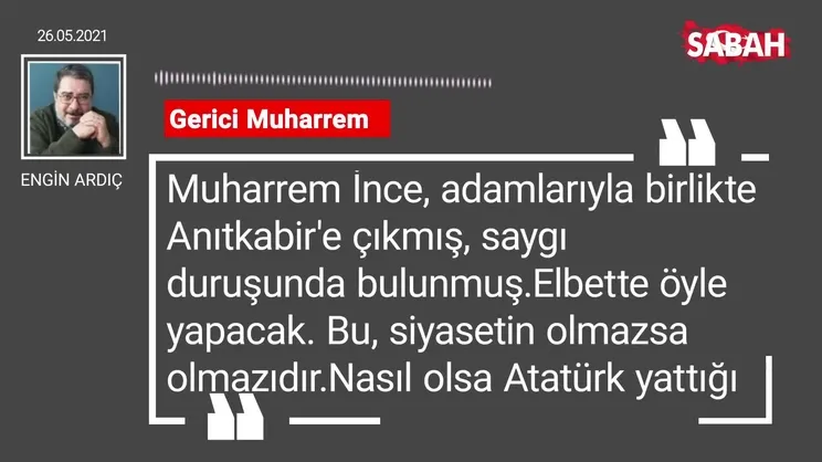 Engin Ardıç | Gerici Muharrem