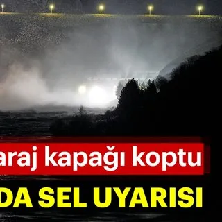 Diyarbakır'da baraj kapağı koptu! Sel uyarısı