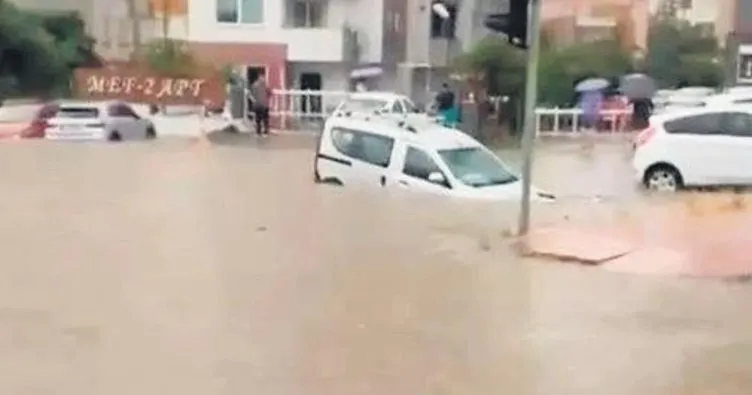 Adana ve Hatay’da yağışlar etkili oldu