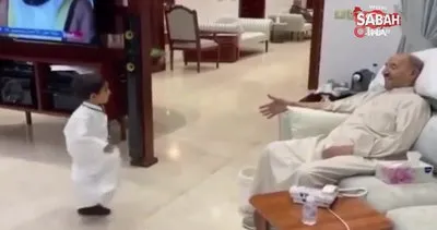 Hayatını kaybeden Kuveyt Emirinin torunuyla son görüntüsü paylaşıldı | Video