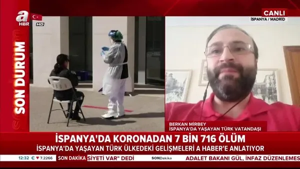 İspanya'da yaşayan Türk vatandaşı corona virüsü dehşetini böyle anlattı | Video