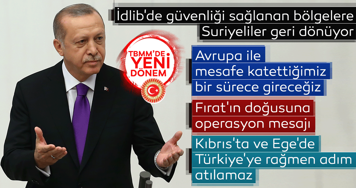 Başkan Erdoğan’dan TBMM’nin yeni döneminde önemli açıklamalar!