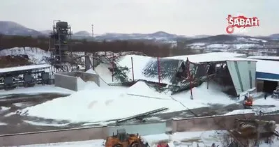 Çin’i vuran kar fırtınasında 1 kişi hayatını kaybetti | Video