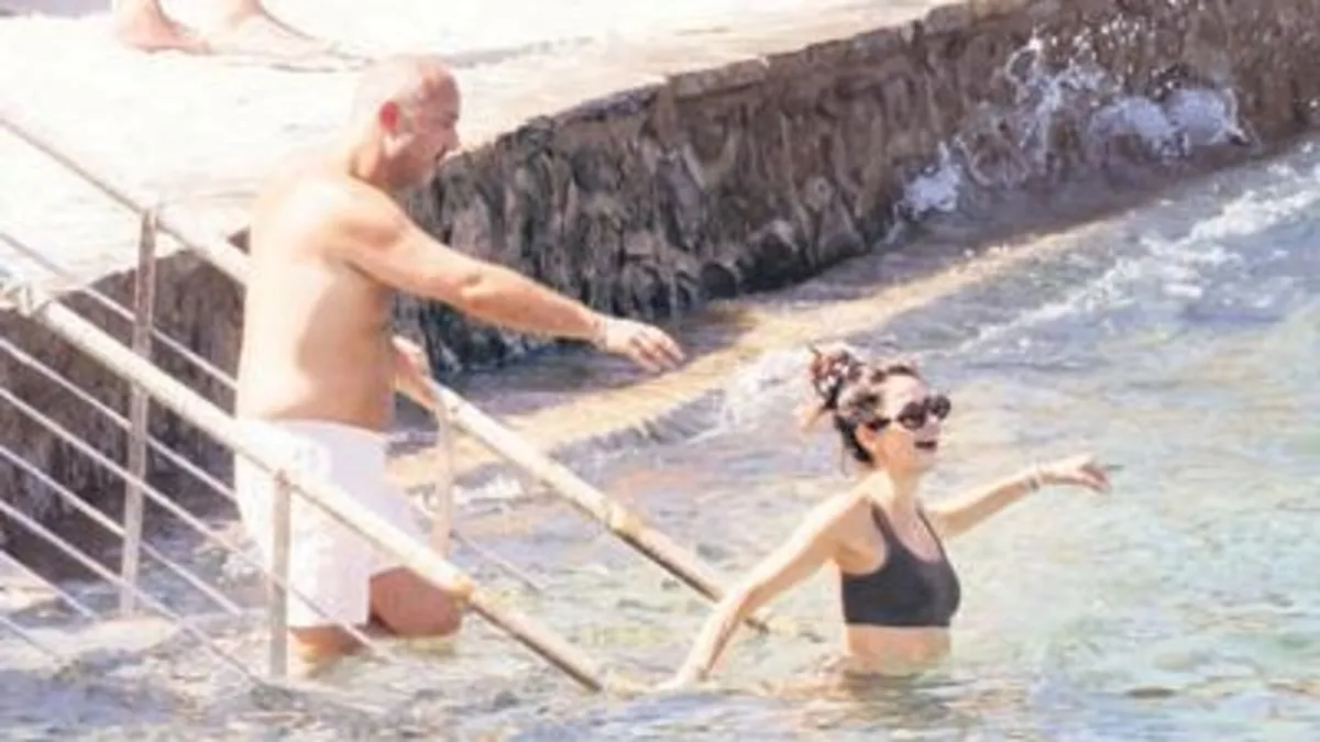 Gizemli sevgilisiyle çok mutlu!