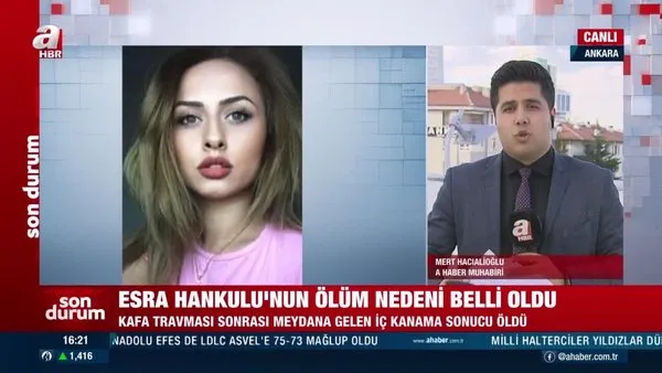 Esra Hankulu'nun ölüm nedeni belli oldu! Ümitcan Uygun tutuklanmıştı | Video