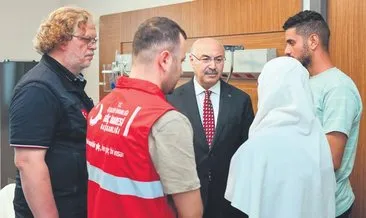 Gazze’den gelen hastalar Adana’da tedavi ediliyor #adana