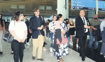 Yabancı öğrenciler İstanbul Havalimanı’na hayran kaldı