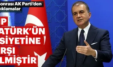 AK Parti’den MYK sonrası flaş açıklama: CHP Atatürk’ün vasiyetine karşı gelmiştir